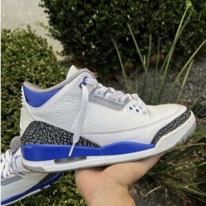 New Jordan 3 Retro Mid Racer Blue